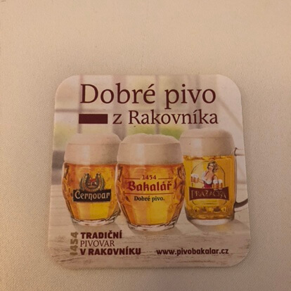 Restaurant Monarchieのコースター